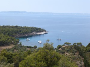 Grüne Halbinsel Sithonia auf Chalkidiki